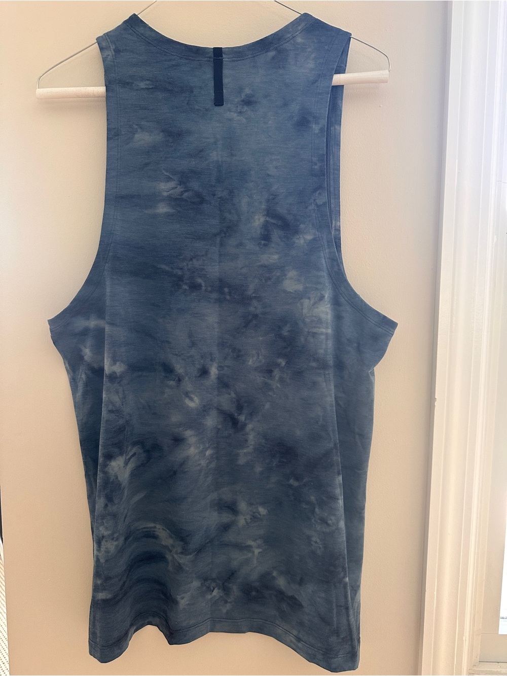 lululemon athletica Blue Tie-Dye Muscle Tank